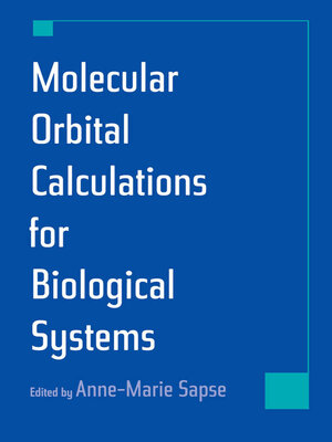 cover image of Molecular Orbital Calculations for Biological Systems